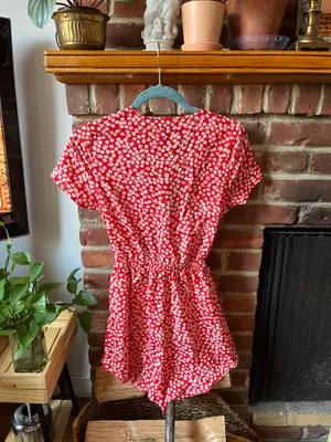 Princess Polly Virgo Tie Front Romper thumbnail 6
