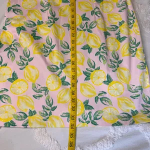 Cynthia Rowley Pink Lemon Print Dress Stretch‎ Sleeveless Sheath Womens Sz 6 thumbnail 12