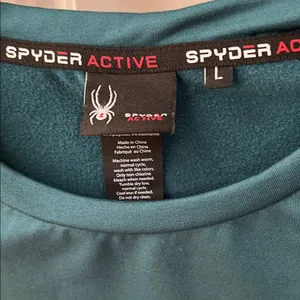 Spyder Women's Teal Long Sleeve Tee thumbnail 2