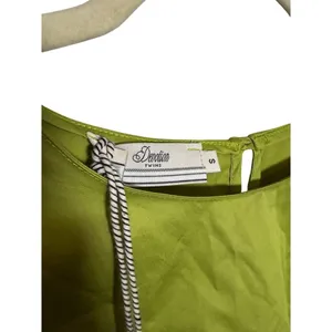 NWT Devotion Twins Ianthi Top in Dark Lime Sz. S thumbnail 4