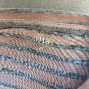 Pink and Grey Striped Cozy Long sleeve thumbnail 2