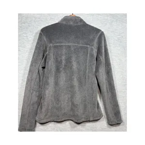 Patagonia Womens L Re-Tool Snap-T‎ Fleece Pullover Grey Mint Green thumbnail 6