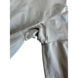 Spanx Size M Sara Blakey Mid Thigh High Waisted Bodysuit Nude thumbnail 3