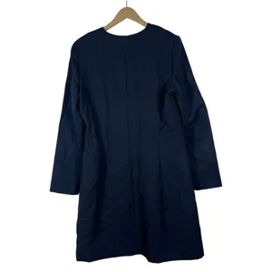 Studio I Longline Button Front Crepe Coat Dress Back Old Money Professional 14 thumbnail 6