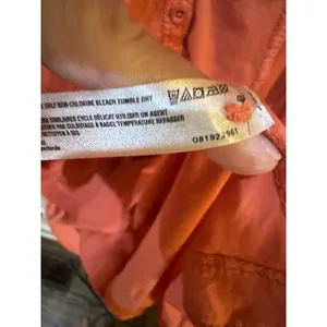 Anthropologie Daily Practice Mini Dress Orange Tango Cotton Size Medium thumbnail 7