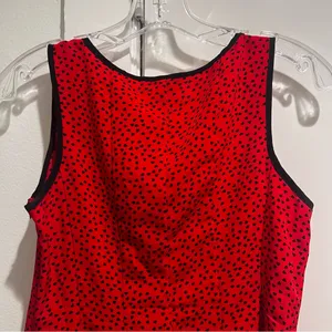 Rihoas Red Hearts Square Neck Mini Dress thumbnail 7