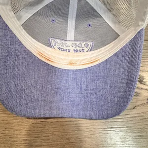Ron Jon Surf Shop Trucker Hat Light Blue Mesh Back Adjustable‎ Baseball Cap Purple thumbnail 6