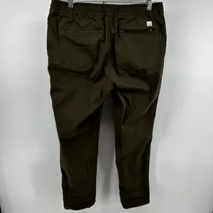Vuori Vintage Ripstop Pant Dura Terra Cotton Pockets Raw Hem Dark Oregano Small thumbnail 5