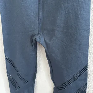 ALO Yoga Radiance High Waist Seamless Legging Blue Small thumbnail 9