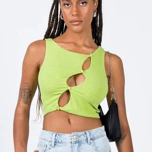 Princess Polly Amaris Green Top thumbnail 1
