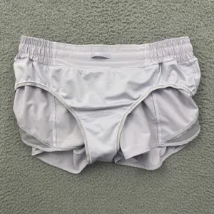 Lululemon Hotty Hot Shorts Low Rise 2.5" Silver Lilac Athletic Women's 8 thumbnail 4