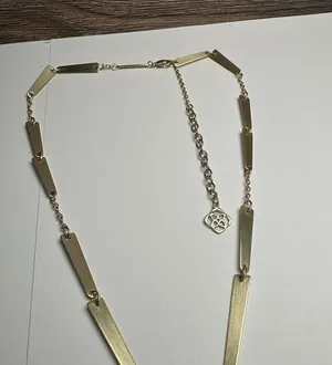 Kendra Scott Gail Y Drop Lariat Necklace Gold Tone thumbnail 2