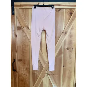 NWT SKIMS Logo Pointelle Legging Quartz Pink Size Large Viral Sold Out Cotton thumbnail 2
