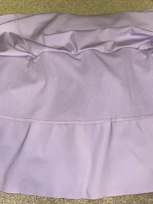 Athleta Women’s Momentum Lilac Purple Ruffle Athletic Athleisure Tennis Skort thumbnail 9