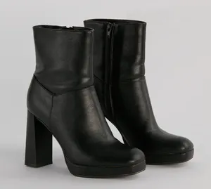 Amp It Up Faux Leather Platform Boots thumbnail 2
