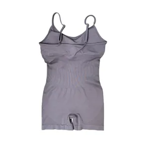 Dove Gray Small Athletic QQQ Romper thumbnail 2