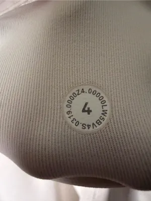 Lululemon Speed Up Tight 28" White Running Leggings Size 4 thumbnail 4