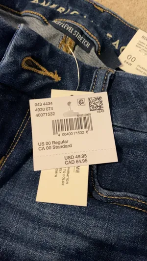 American Eagle Mid Rise Curvy Kick Boot Jeans thumbnail 5