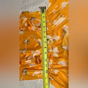 Banana Republic Yellow Floral Blouse thumbnail 7