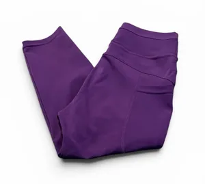 POP FIT cropped purple leggings thumbnail 1