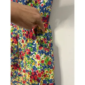 Girls from Savoy for Anthropologie Strapless Mini Floral Retro Dress Lined sz 12 thumbnail 6