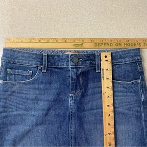 Paige Malibu Mini Blue Jeans Skirt Size 29 thumbnail 3