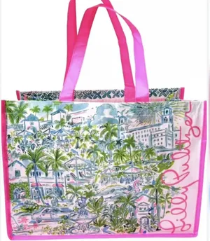 Lilly Pulitzer Resort Reusable Tote Bag thumbnail 1