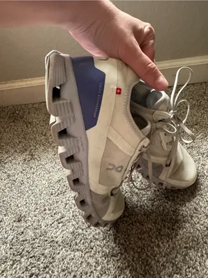 On Cloud X 3 AD Athletic Shoes in Undyed/Nimbus thumbnail 11