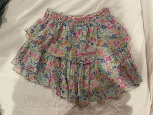 Love Shack Fancy Ruffle Mini Skirt thumbnail 2