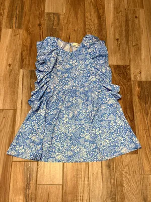 Pinch Floral Oversize Ruffle Sleeve Dress thumbnail 3