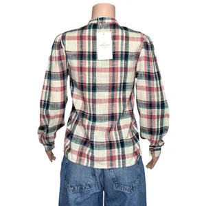 SÉZANE Doria Shirt, San Francisco Check, FR34/US2 thumbnail 7