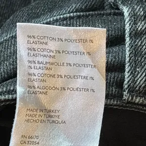 Anthropologie Pilcro Faded Black Wide Leg Jeans - size 31 thumbnail 6