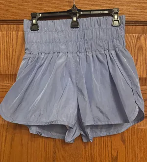 Free People The Way Home Shorts Blue Size Medium thumbnail 1