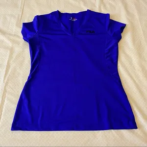 Indigo Fila Sports Tee thumbnail 1