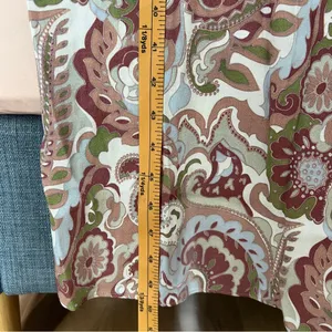 Aritzia Wilfred Chianti Jumpsuit Smocked Wide Leg Multicolor Paisley Print Crepe thumbnail 17