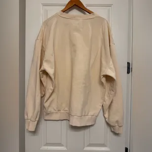 Nuuds Limited Edition Birthday Crewneck Sweatshirt - Bone/Sand Large thumbnail 2
