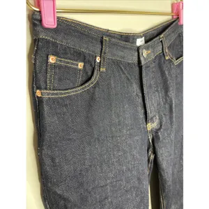 Parke Low Rise Baggy Jean in Dark Wash Blue Sz 29 thumbnail 4
