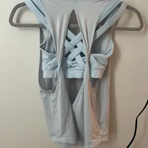 Lululemon Light Blue Women's Tank Top thumbnail 2