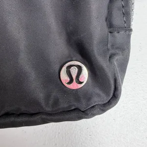 Lululemon Athletica Everywhere Belt Bag 1L Logo Print Black Bum Fanny Pack Sling thumbnail 4