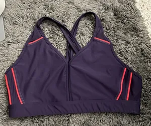 avia purple active sports bras thumbnail 1