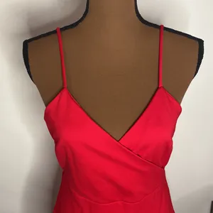 Lulus Sealed With a Kiss Red Ruffled Bodycon Dress in red size M thumbnail 6