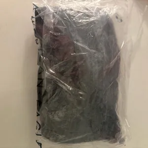American Eagle, black ribbed baby tee thumbnail 3