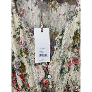 LoveShackFancy Keelin‎ Mini Dress Size Medium thumbnail 5