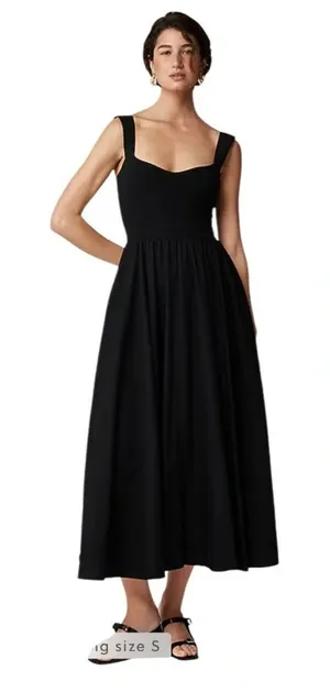 J.Crew Sweetheart tank dress with poplin skirt Size Small NWT thumbnail 1