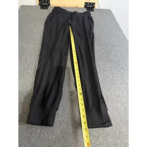 Lululemon Ready To Rulu Black Joggers Women's Sz 6 Running Workout thumbnail 4