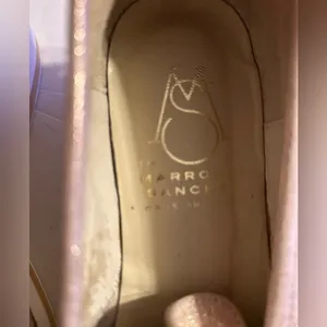 Marroqui Sanchez gold shoes size 36 thumbnail 6
