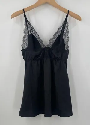 VICTORIA'S SECRET Lingerie Teddy Size Small Black Lace Sexy Lips Intimates thumbnail 6