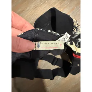 Free People Movement Freestyle Sports Bra‎ Black Cream Floral S Yoga Balletcore thumbnail 6