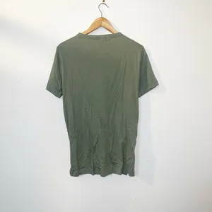 PINK Victoria’s Secret green tie front short sleeve shirt thumbnail 6