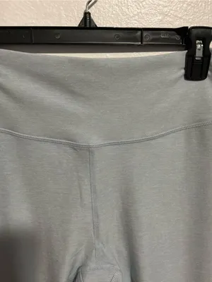 #67 Fabletics Light Blue Heather Flex High-Waisted Leggings Size XL thumbnail 8